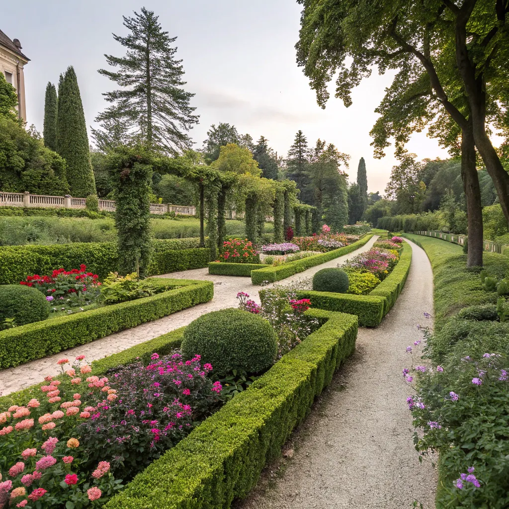 Impeccable garden design by VENORTHALIS